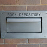 Book return slot at Morgantown Public Library